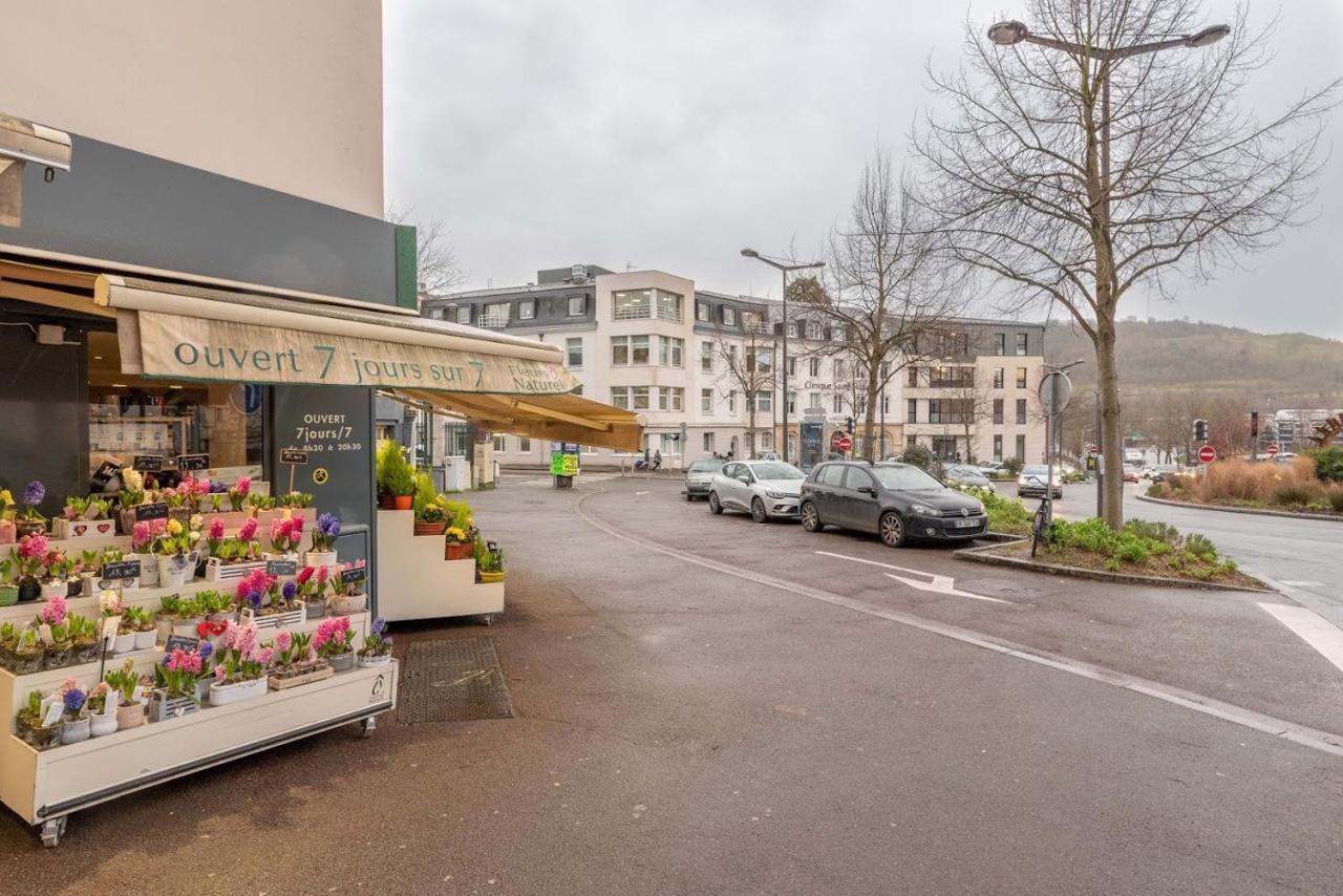 Le Nid Douillet : Superbe Appartement + Jardin Privatif Ruan Exterior foto