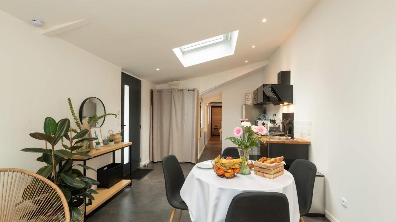 Le Nid Douillet : Superbe Appartement + Jardin Privatif Ruan Exterior foto
