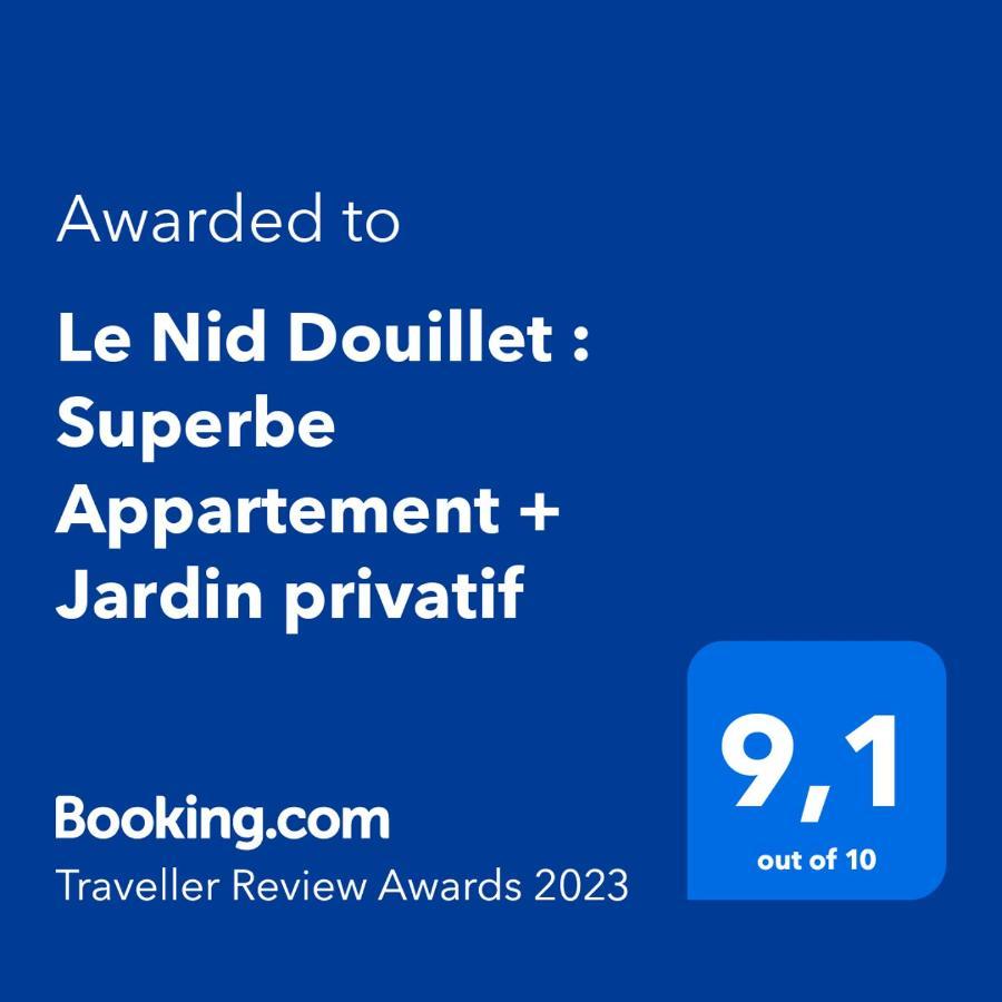 Le Nid Douillet : Superbe Appartement + Jardin Privatif Ruan Exterior foto